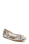 Sam Edelman Felicia Flat In Champagne Leather