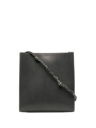 Jil Sander Rope-detail Shoulder Bag In Black