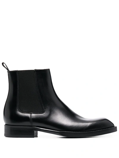 Paul Smith Stealth Chelsea Boots In Black