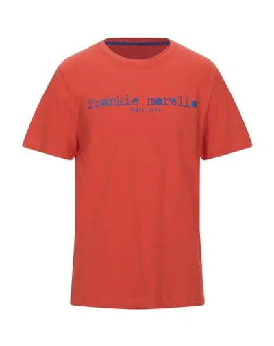 Frankie Morello T-shirts In Coral