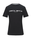 Frankie Morello T-shirts In Black