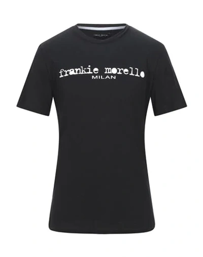 Frankie Morello T-shirts In Black