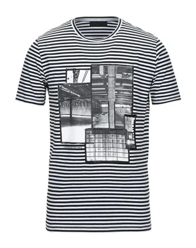 Diesel Black Gold T-shirts In White