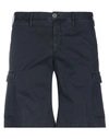Pt Torino Shorts & Bermuda Shorts In Dark Blue