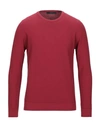 Jeordie's Sweaters In Brick Red