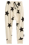 Nununu Kids' Star Baggy Pants In Natural