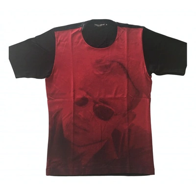Pre-owned Dolce & Gabbana T-shirt In Red
