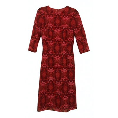 Pre-owned Dolce & Gabbana Mid-length Dress In Red