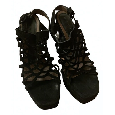 Pre-owned Marni Sandal In Black