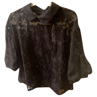 Pre-owned Sister Jane Black Polyester Top