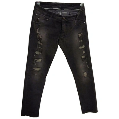 Pre-owned Ermanno Scervino Trousers In Anthracite