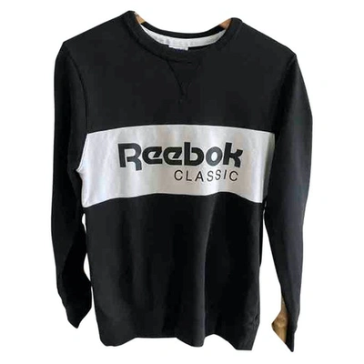 Pre-owned Reebok Black Cotton Knitwear