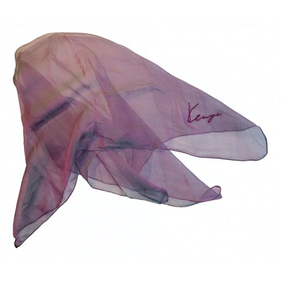 Pre-owned Kenzo Silk Neckerchief In Other