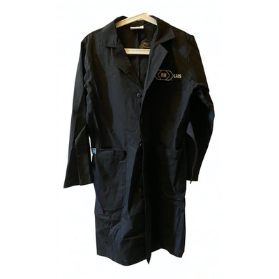 Pre-owned Rhude Coat In Black