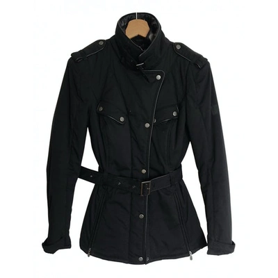 Pre-owned Belstaff Coat In Black