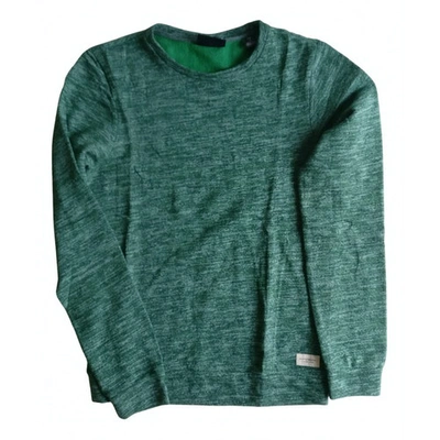 Pre-owned Scotch & Soda Green Cotton Knitwear & Sweatshirt