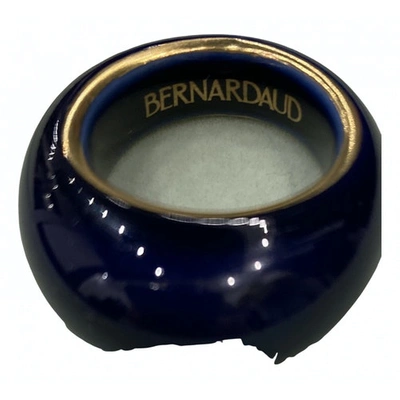 Pre-owned Bernardaud Blue Ring