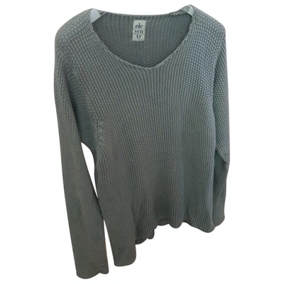 Pre-owned Eleventy Jumper In Grey