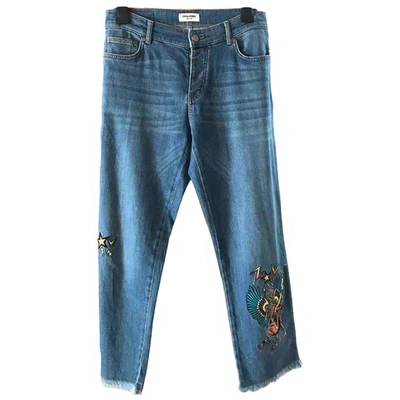 Pre-owned Zadig & Voltaire Bootcut Jeans In Blue