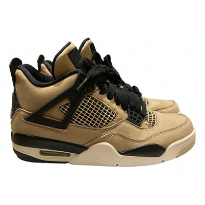 Pre-owned Jordan Camel Cloth Trainers ModeSens