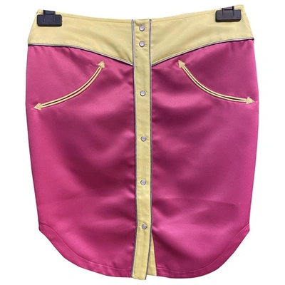 Pre-owned Jeremy Scott Mini Skirt In Multicolour
