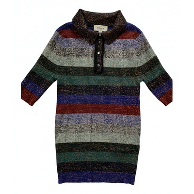 Pre-owned Coach Wool Knitwear In Multicolour