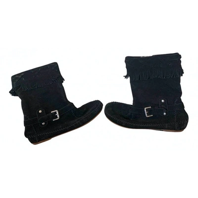 Pre-owned Marc By Marc Jacobs Boots In Black