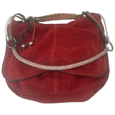 Pre-owned Costume National Handbag In Red