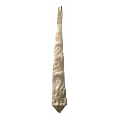 Pre-owned Cerruti 1881 Tie In Beige