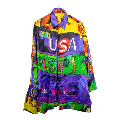 Pre-owned Versace Silk Shirt In Multicolour