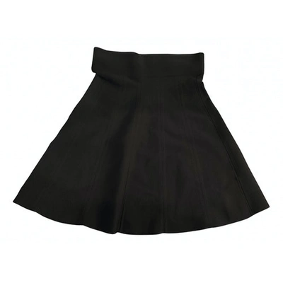 Pre-owned Ted Baker Mini Skirt In Black