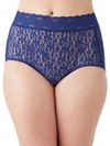 Wacoal Halo Lace Brief In Blueprint