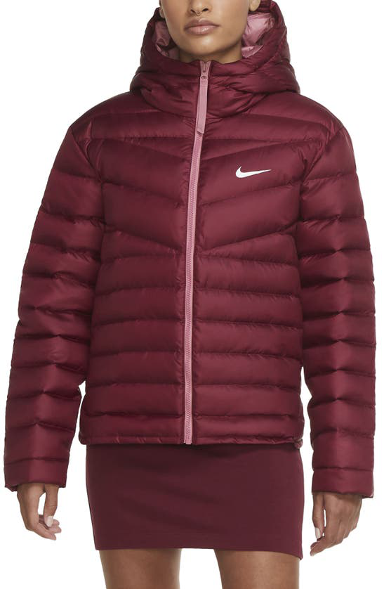 Nike Sportswear Down-fill Women's Windrunner Jacket In Beetroot/ Desert  Berry/ White | ModeSens