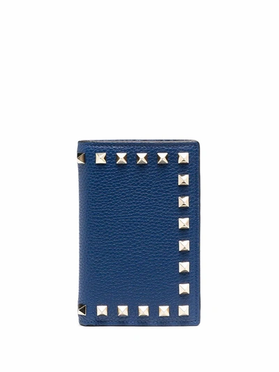 Valentino Garavani Women's Blue Leather Wallet