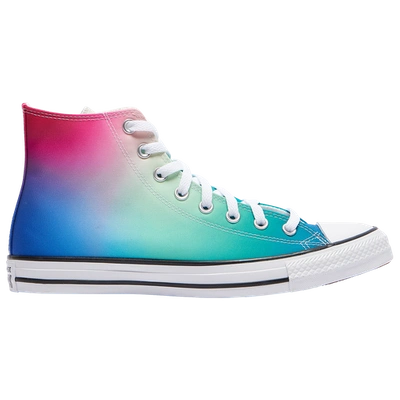 Converse Chuck Taylor All Star Hi In White/royal/pink