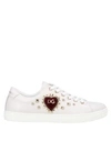 Dolce & Gabbana Sneakers In Ivory