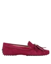 Tod's Loafers In Pink