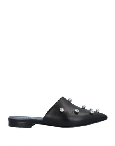 Ottod'ame Mules In Black