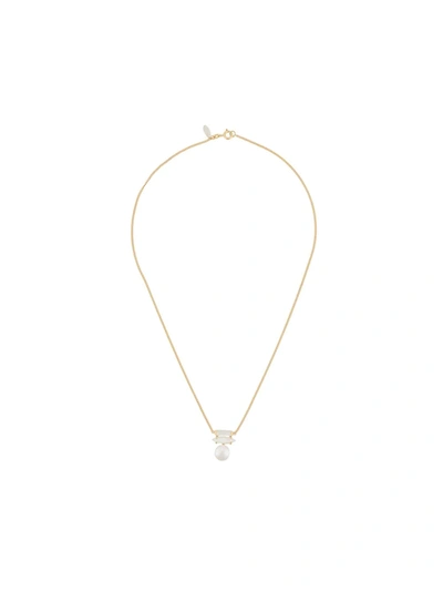 Wouters & Hendrix The Tell-tale Heart Freshwater Pearl Necklace In Gold
