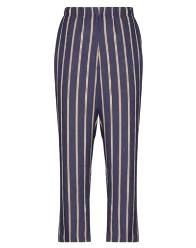 Kiltie Pants In Dark Purple