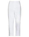 Clips Pants In White