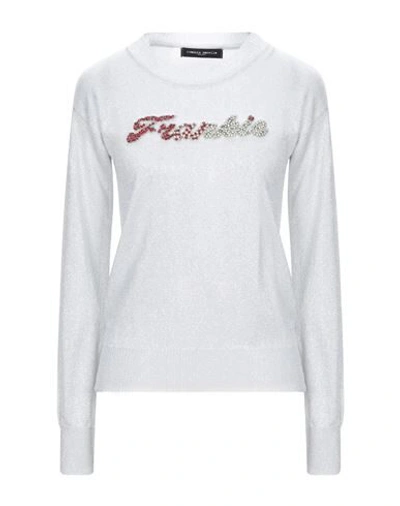 Frankie Morello Sweaters In Silver