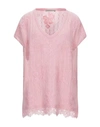 Ermanno Scervino Sweaters In Pink