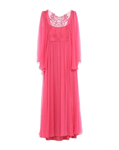 Alberta Ferretti Long Dresses In Pink