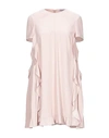 Red Valentino Short Dresses In Pink