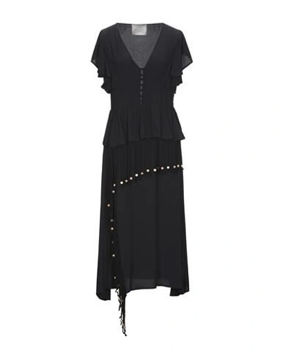 Frankie Morello Long Dresses In Black