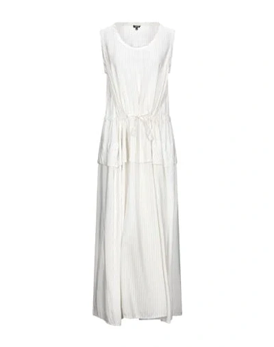 Aspesi Long Dresses In White