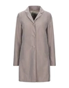 Herno Overcoats In Light Brown