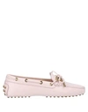 Tod's Loafers In Light Pink