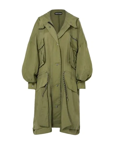 House Of Holland Overcoats In Military Green